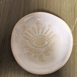 Third Eye ceramic small dish
